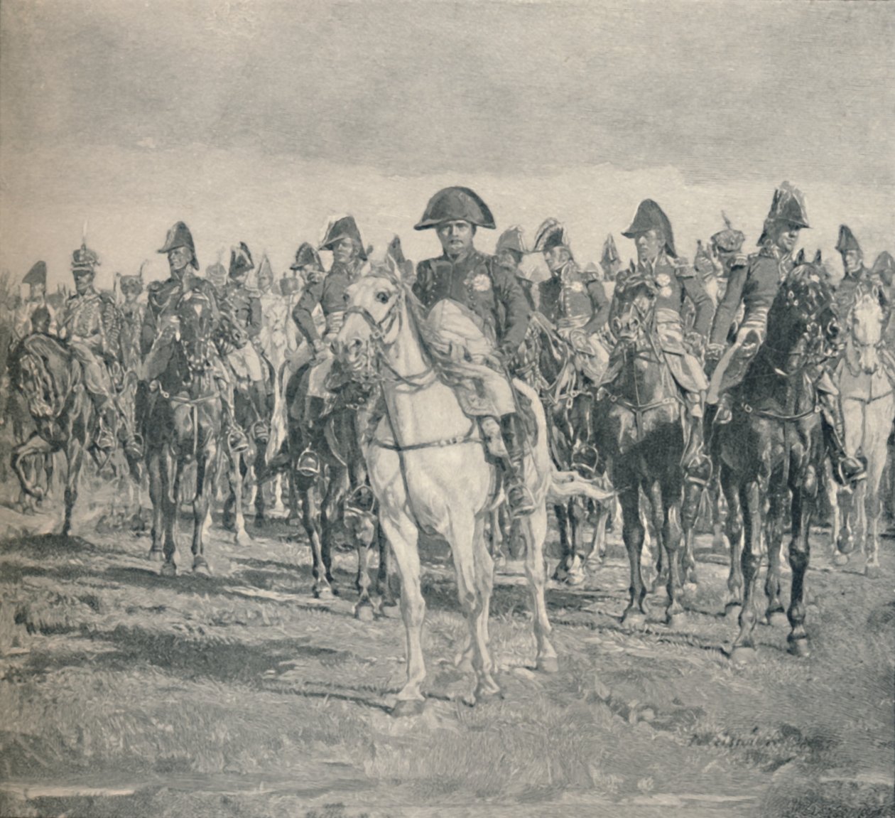 Napoleon ja hänen esikuntansa, 1896 tekijältä Unbekannt