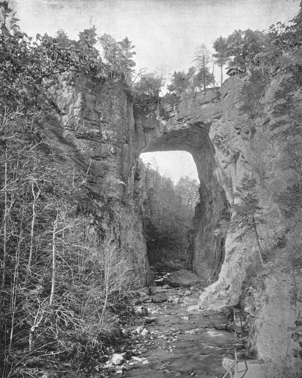 Natural Bridge, Virginia, USA, c1900. tekijältä Unbekannt