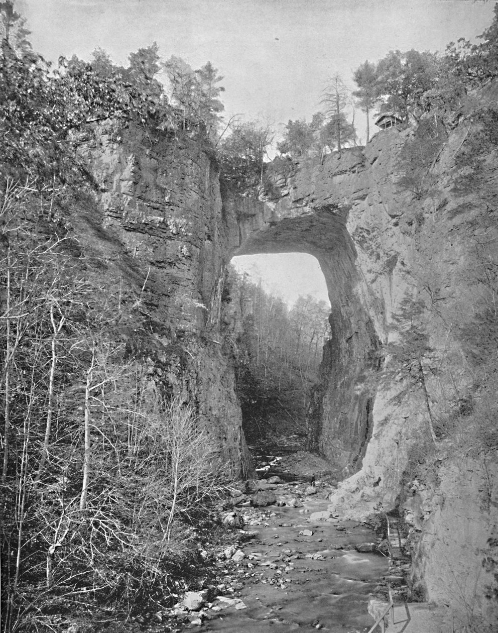 Natural Bridge, Virginia, 1897. tekijältä Unbekannt