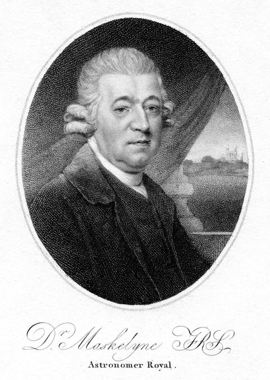 Nevil Maskelyne, englantilainen tähtitieteilijä, 1804 tekijältä Unbekannt