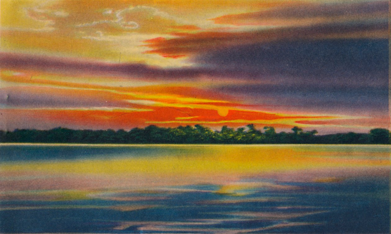 Pimeys Magdalena-joella, Barranquilla, 1940-luku tekijältä Unbekannt
