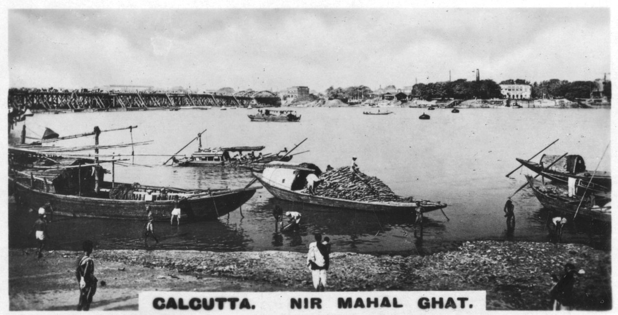 Neer Mahal Ghat, Kalkutta, Intia, 1925 tekijältä Unbekannt