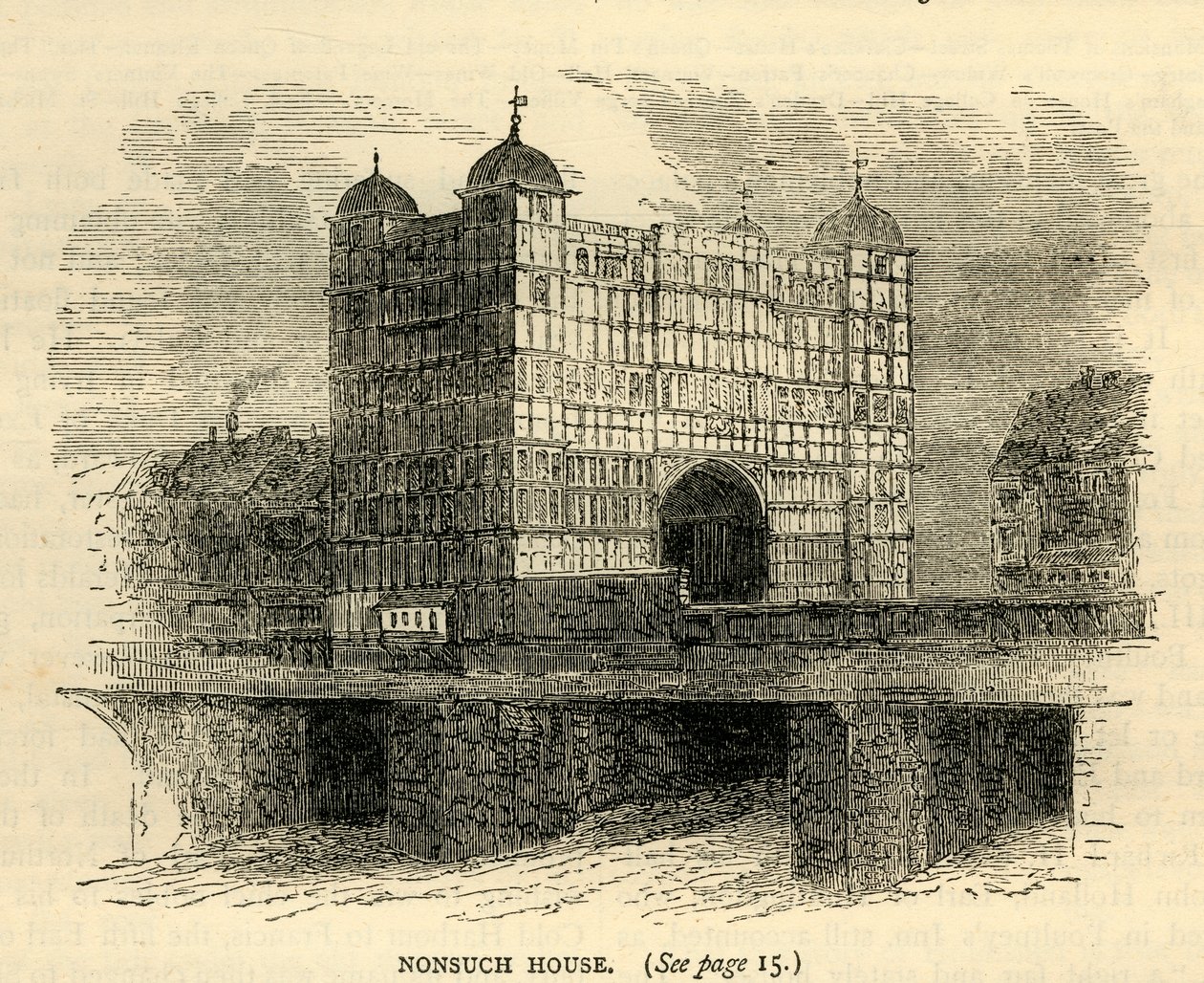 Nonsuch House, 1872. tekijältä Unbekannt