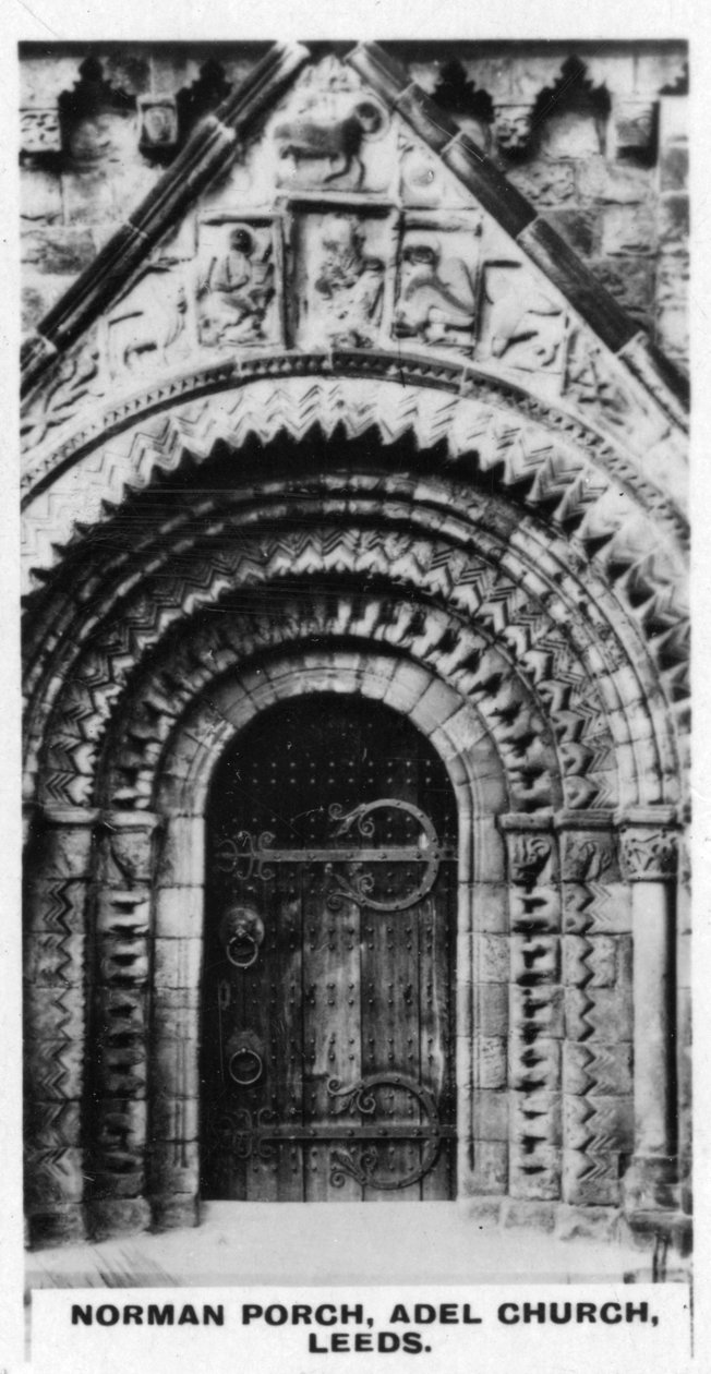 Norman Porch, Adel Church, Leeds, 1920-luku tekijältä Unbekannt