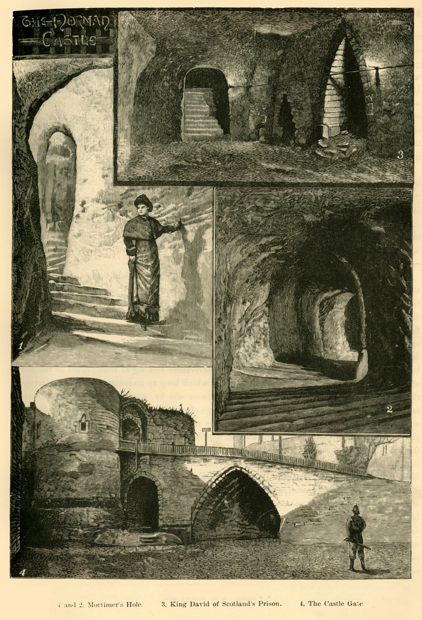 Nottinghamin linna, 1898. tekijältä Unbekannt