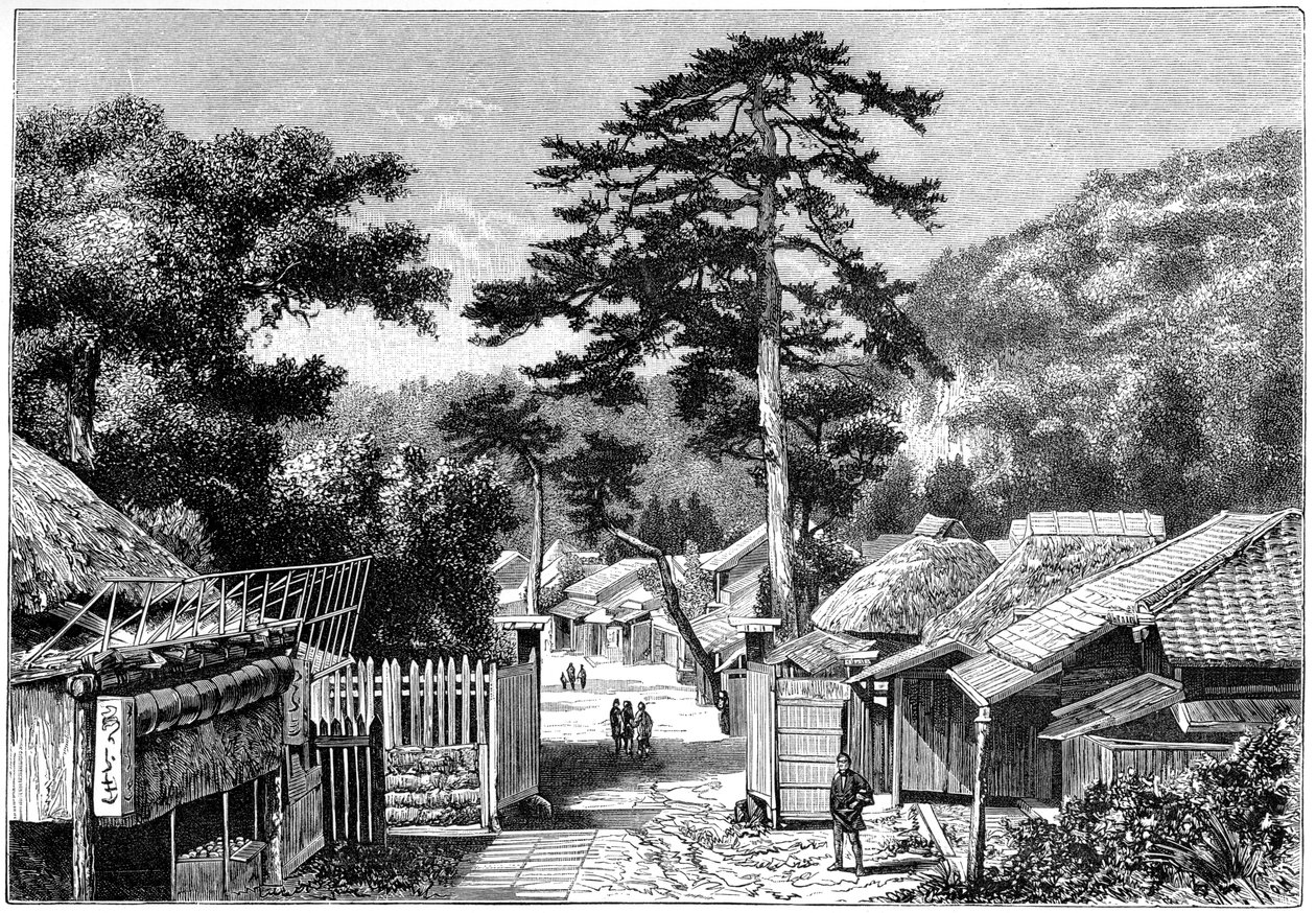 Odovara, Japani, 1895 tekijältä Unbekannt