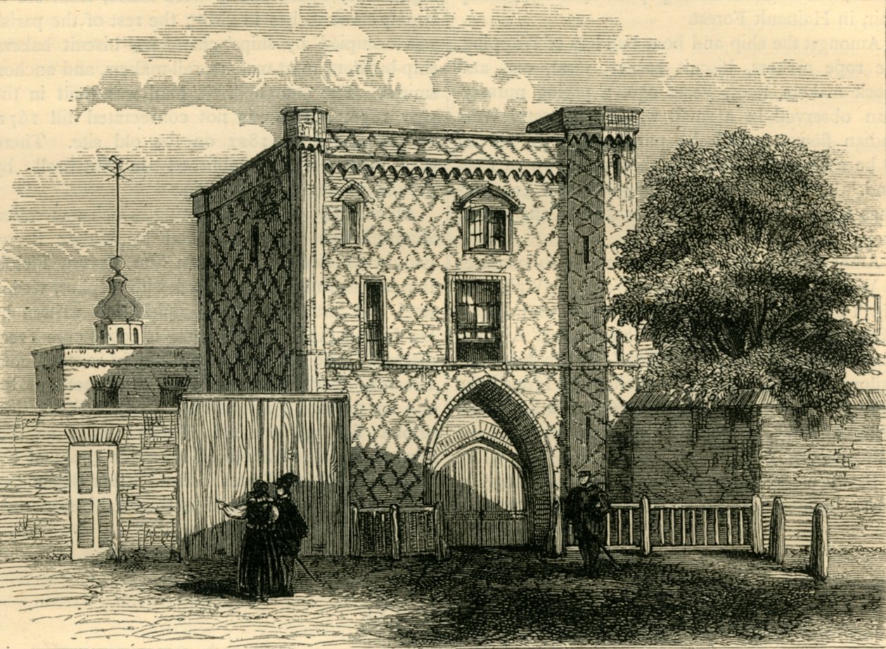 Old Gateway Stepneyssä, vuodelta 1872. tekijältä Unbekannt