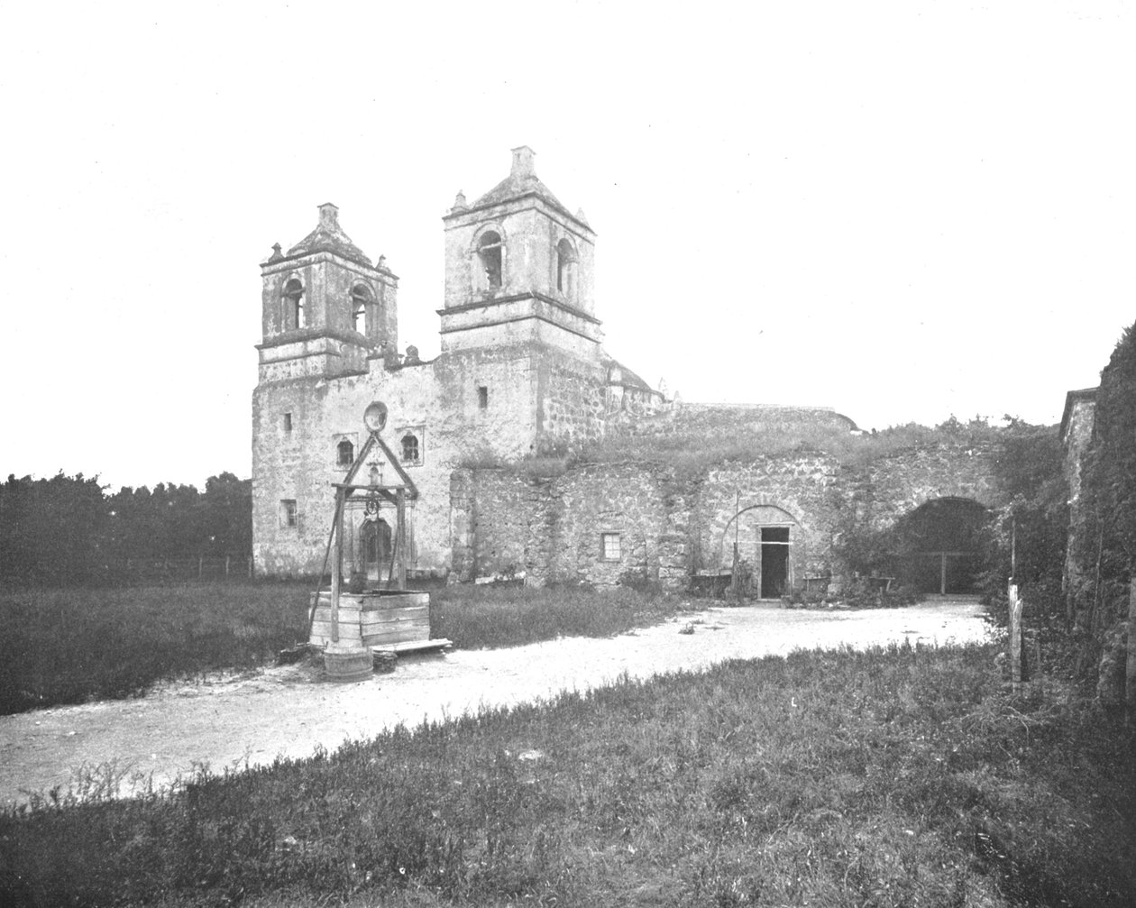 Old Spanish Mission, San Antonio, Texas, USA, c1900. tekijältä Unbekannt
