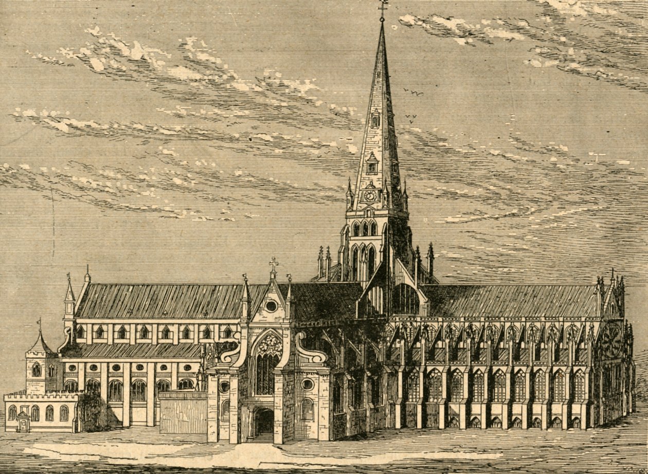 Old St. Pauls, 1897. tekijältä Unbekannt
