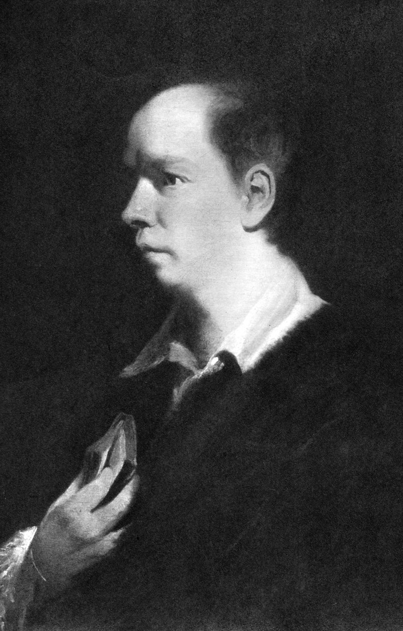 Oliver Goldsmith, irlantilainen kirjailija ja lääkäri, 1800-luku tekijältä Unbekannt