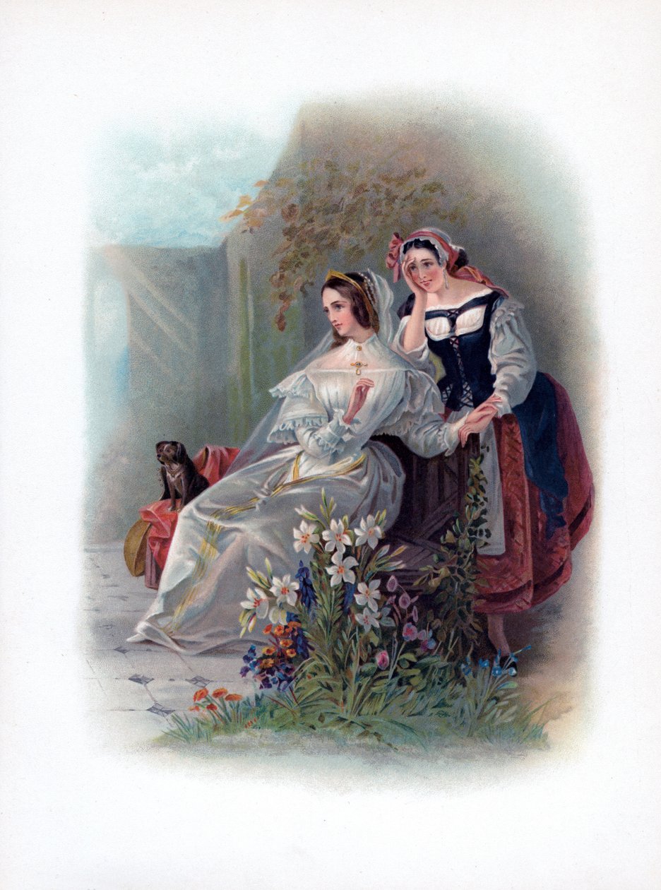 Olivia ja Maria, 1891 tekijältä Unbekannt