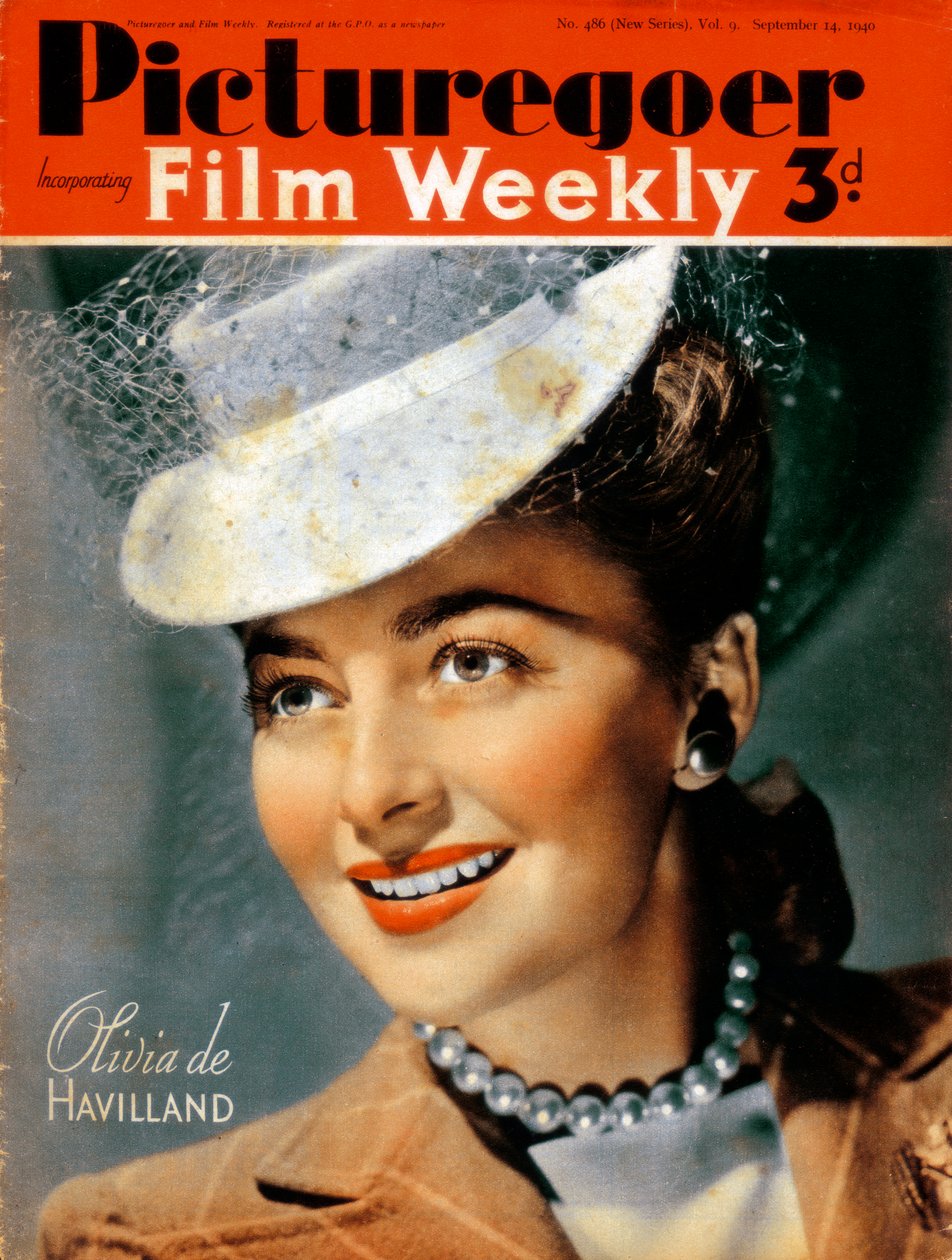 Olivia de Havilland s1916, yhdysvaltalainen näyttelijä, 1940 tekijältä Unbekannt