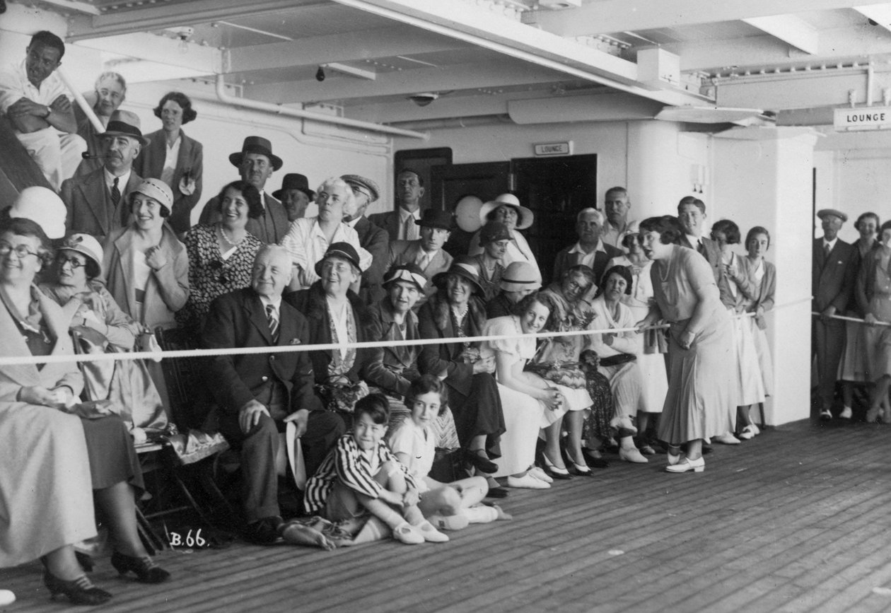 RMS Atlantis -aluksella, c1929-c1939 tekijältä Unbekannt