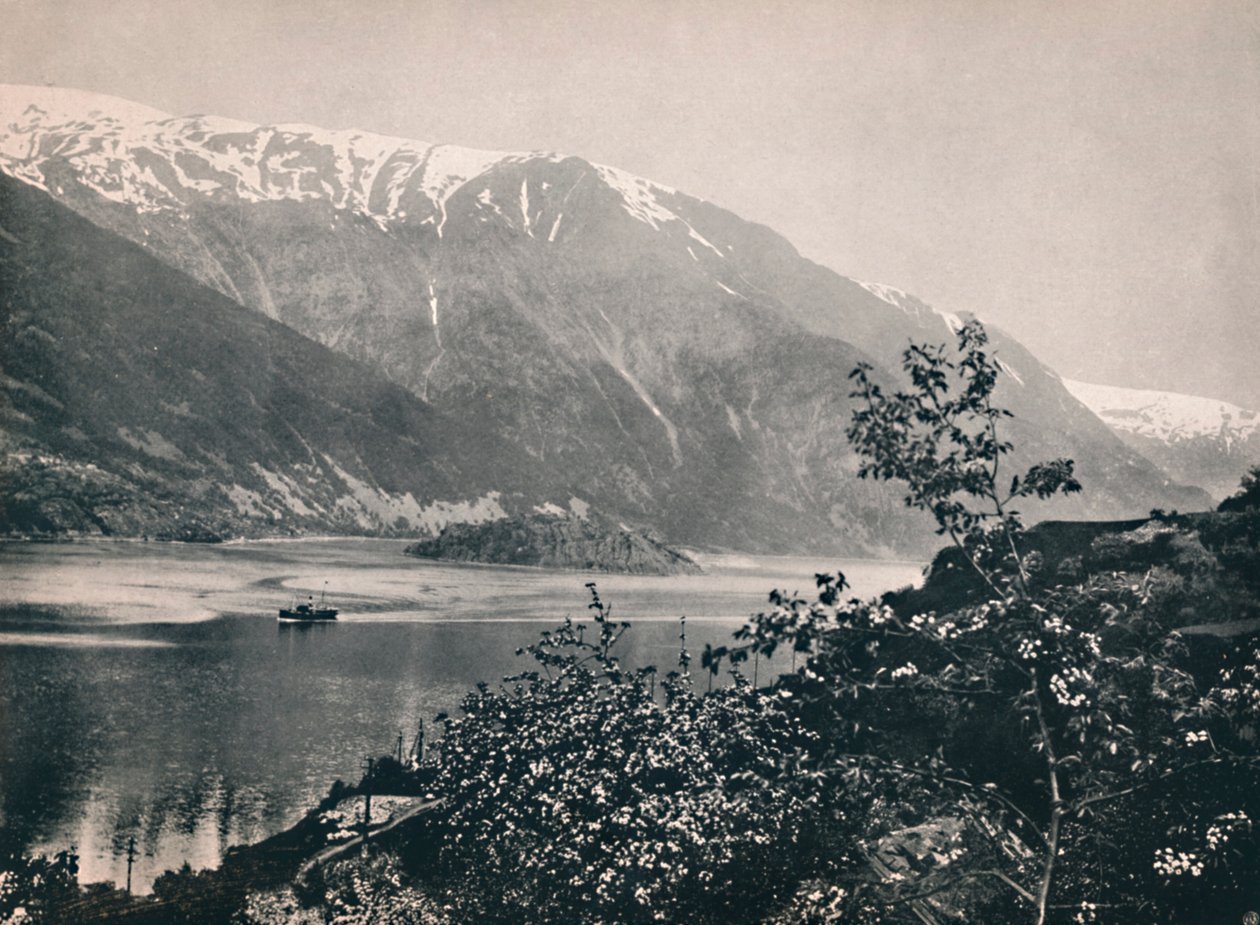 Hardanger-vuonolla, 1914. tekijältä Unbekannt