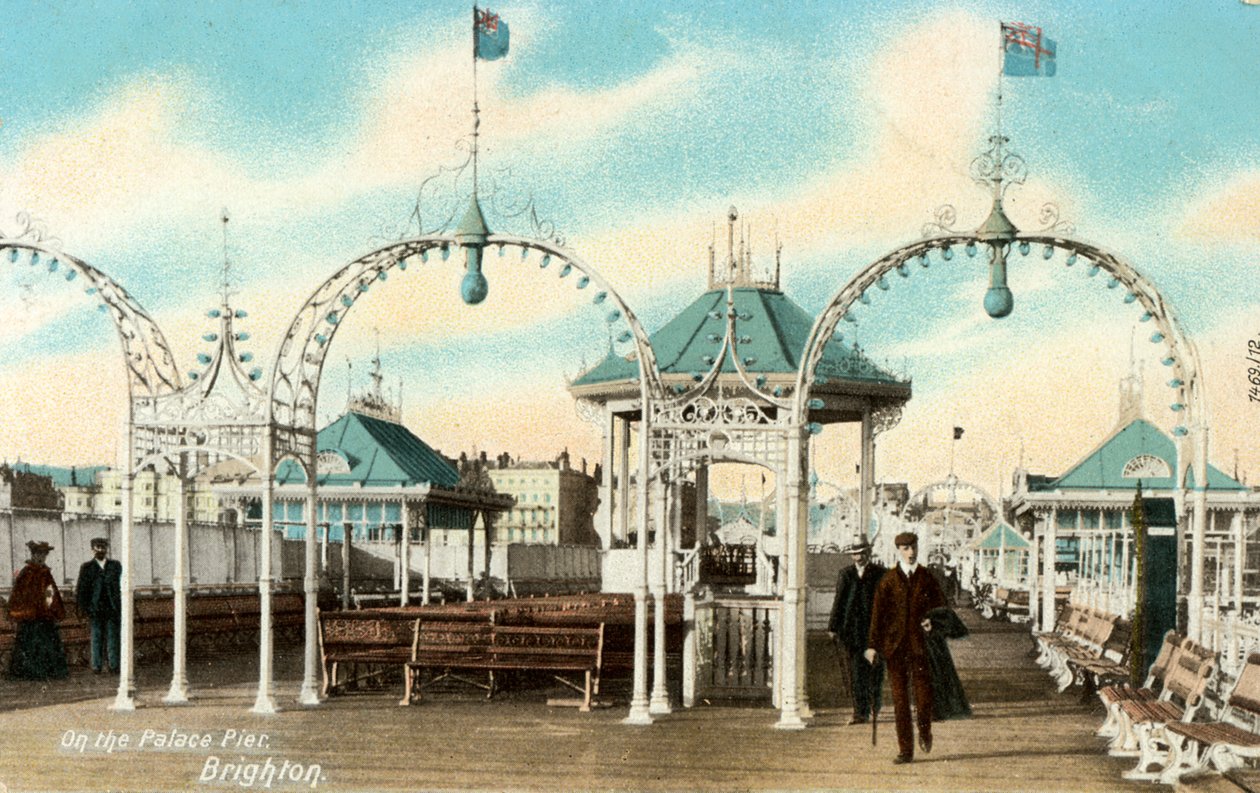 Palace Pierillä, Brightonissa, Sussexissa, 1900-luku tekijältä Unbekannt