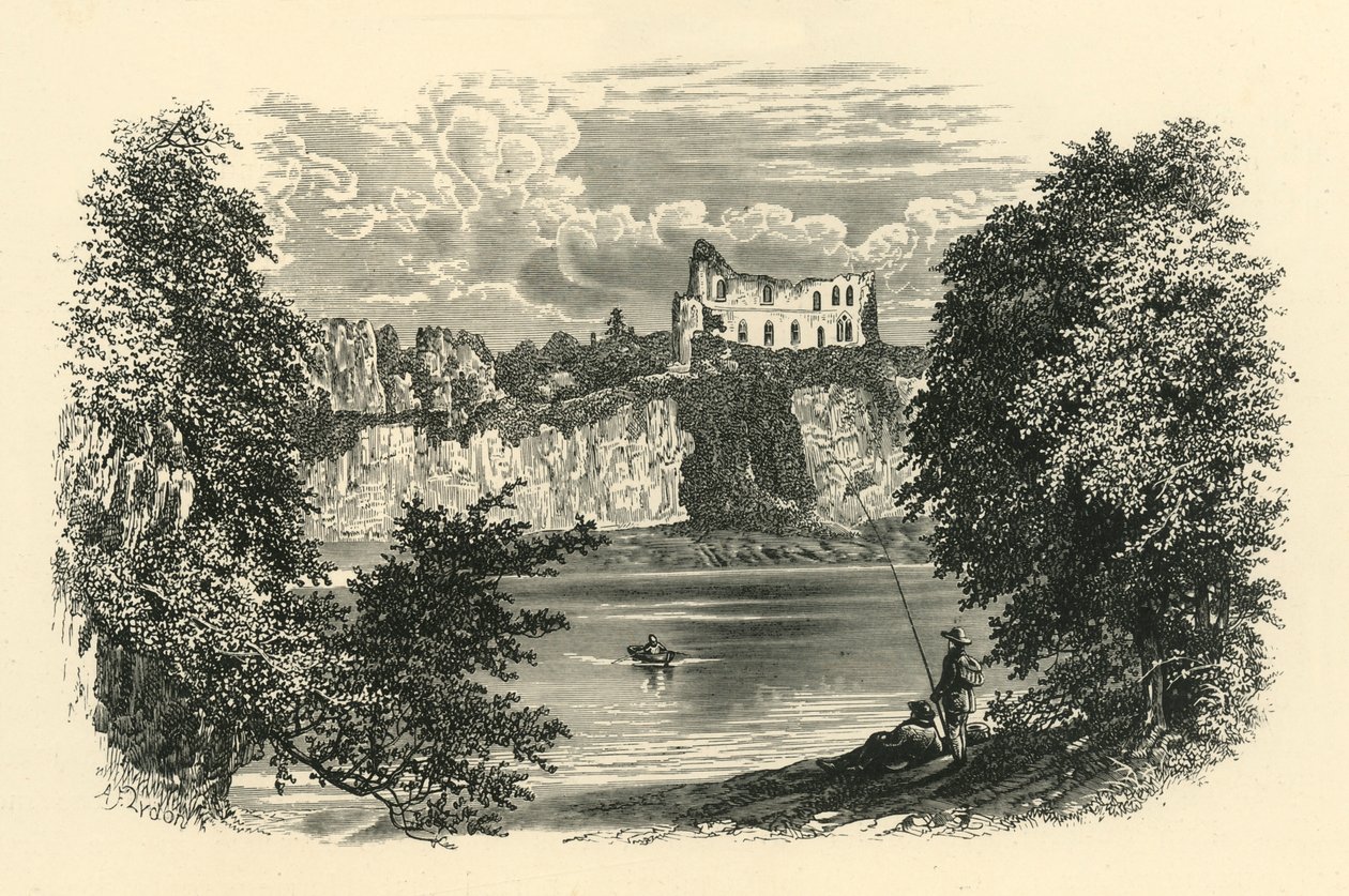 On the Wye, 1890. tekijältä Unbekannt