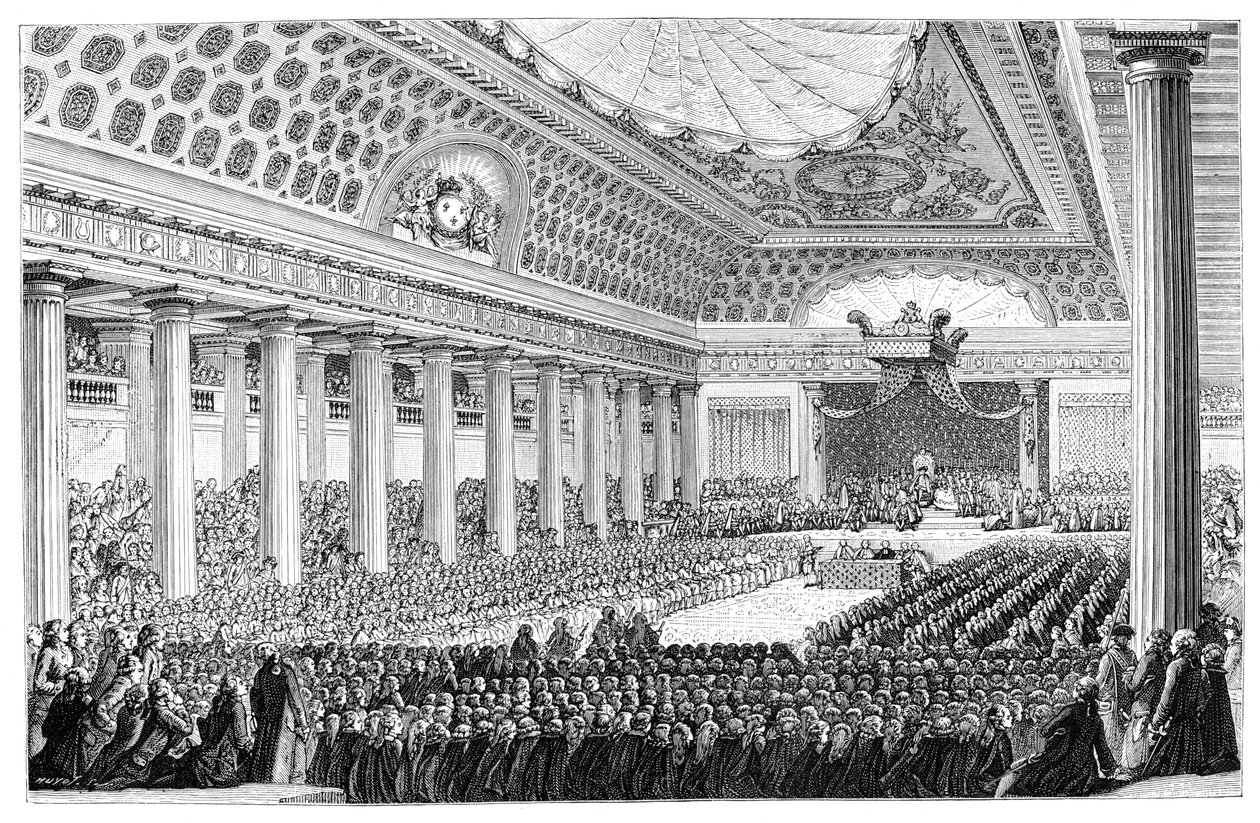 Estates Generalin avajaiset, Versailles, 1789, 1885 tekijältä Unbekannt