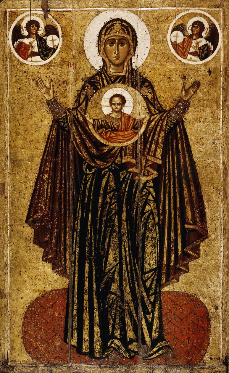 Our Lady of the Great Panagiya (Оranta) tekijältä Unbekannt