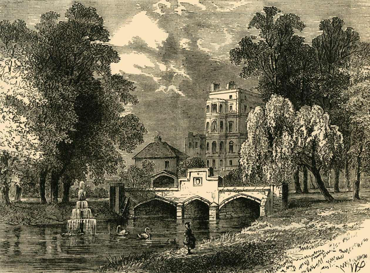 Westbournen ulostulo, 1876. tekijältä Unbekannt