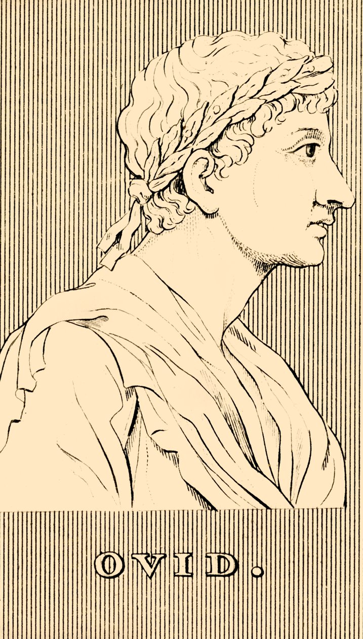 Ovidius, 43 eKr. - c18 jKr, 1830. tekijältä Unbekannt