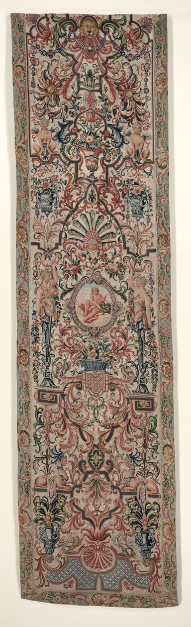 Pari käsityösängyn verhoilua, c. 1690. tekijältä Unbekannt