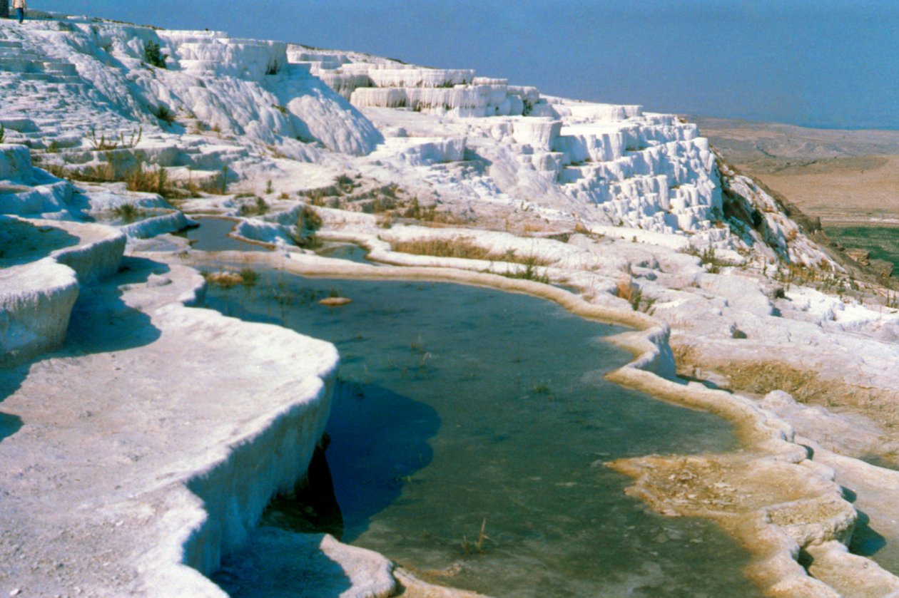 Pamukkale, Turkki. c20-luvulla tekijältä Unbekannt