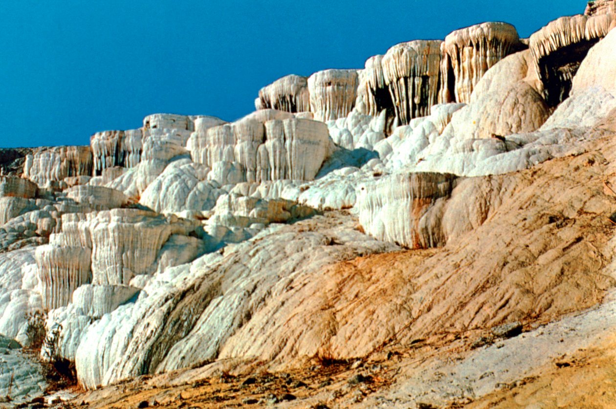 Pamukkale, Turkki. c20-luvulla tekijältä Unbekannt