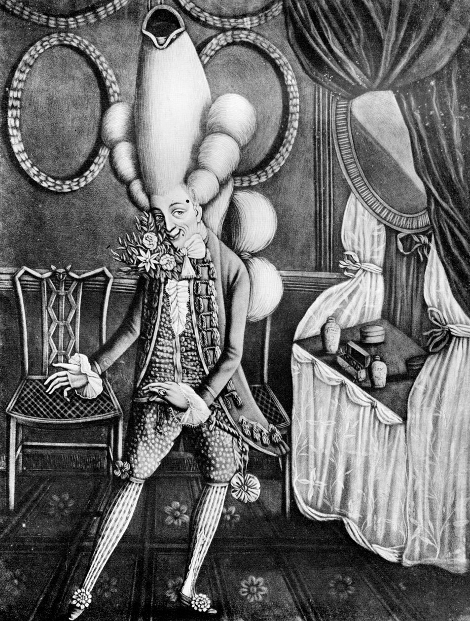 Pantheon Macaroni, 1782 tekijältä Unbekannt