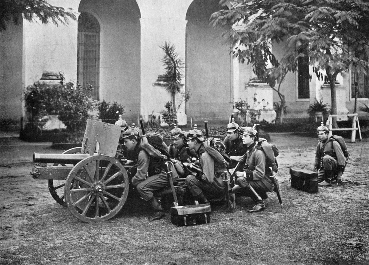 Paraguayn tykistö, Paraguay, 1911 tekijältä Unbekannt
