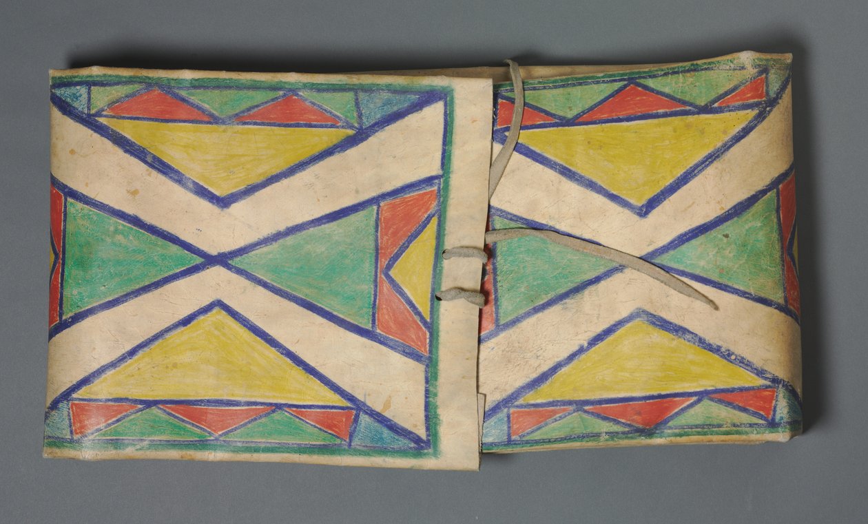 Parfleche, c. 1900. tekijältä Unbekannt