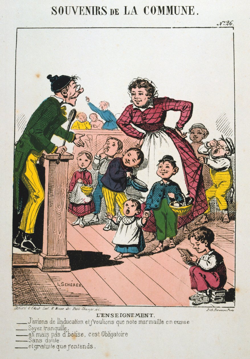 Pariisin kommuuni, 1871. tekijältä Unbekannt