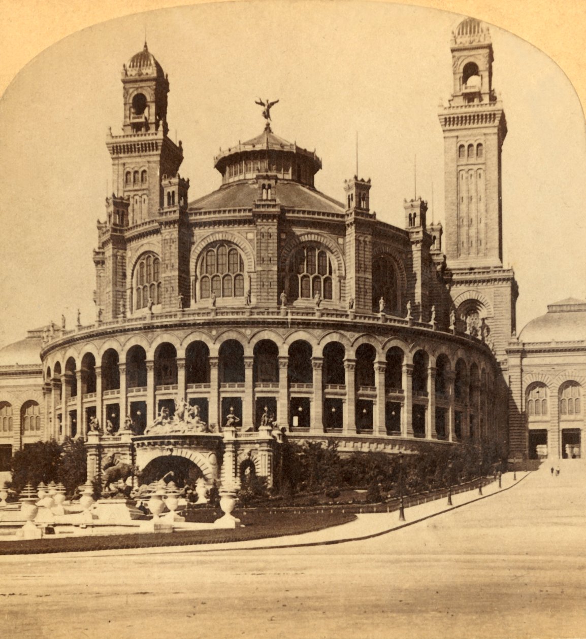 Pariisi, Trocaderon palatsi, c1900. tekijältä Unbekannt