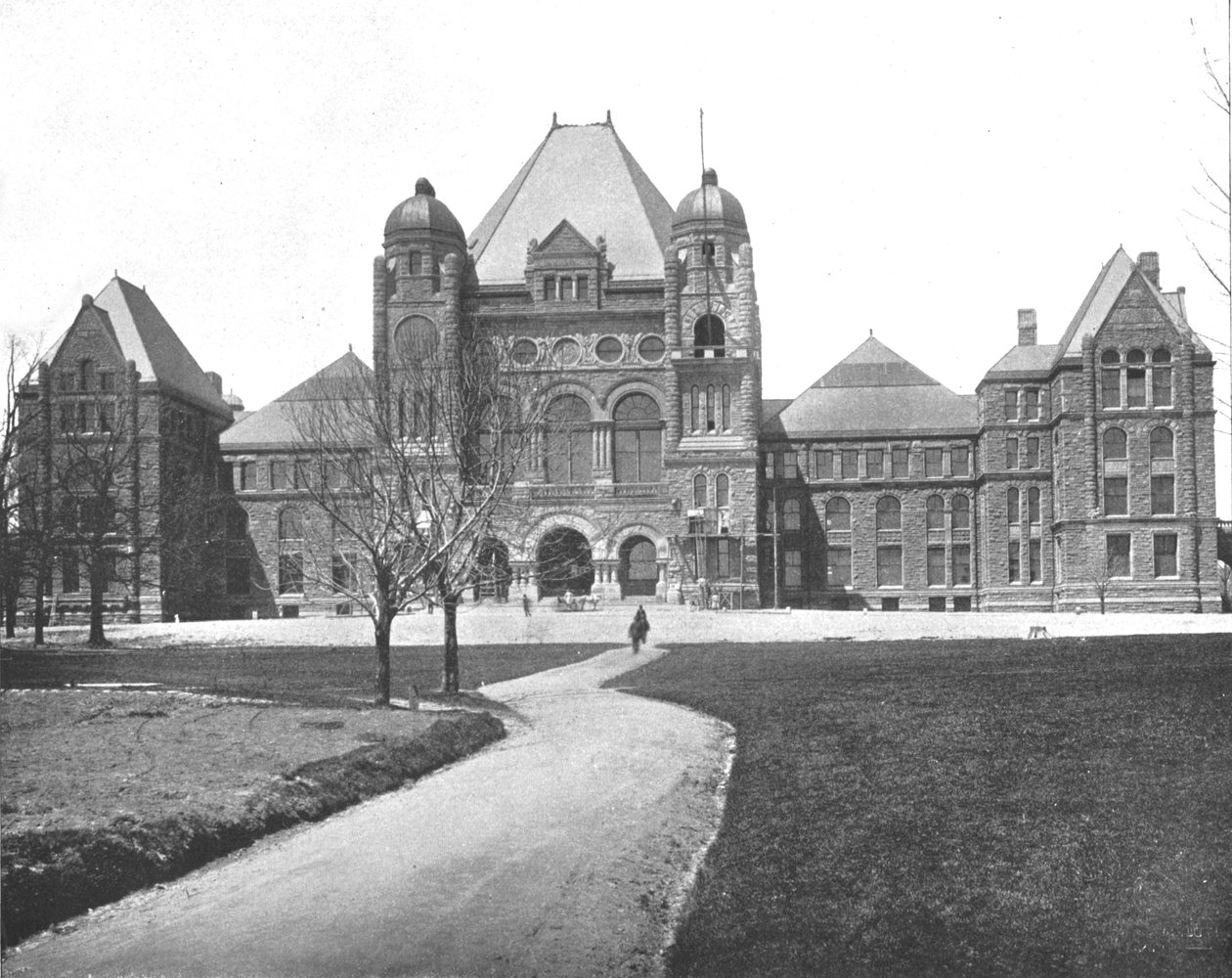 Parlamenttirakennukset, Toronto, Kanada, c1900. tekijältä Unbekannt