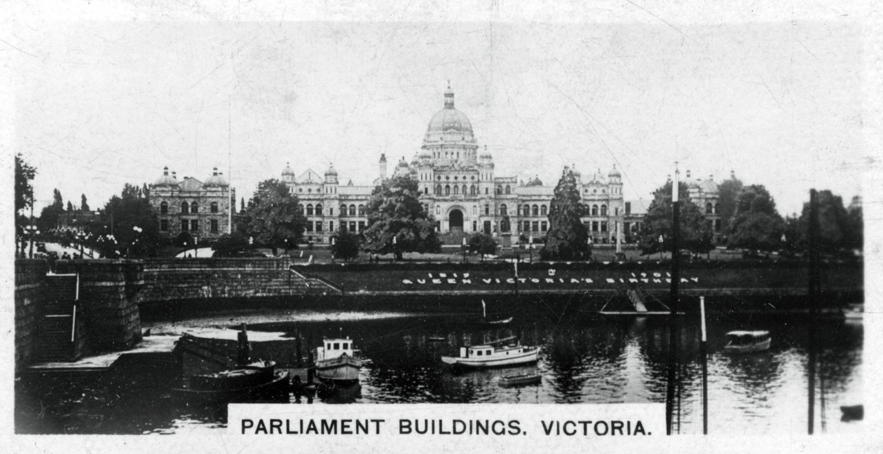 Parlamenttirakennukset, Victoria, Brittiläinen Kolumbia, Kanada, 1920-luku tekijältä Unbekannt