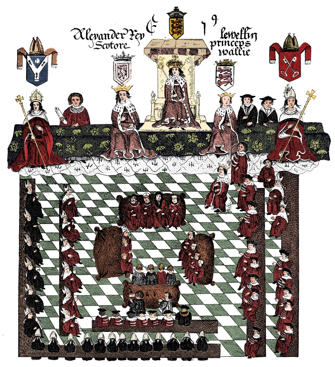 Edward I:n parlamentti, 1200-luku, 1905 tekijältä Unbekannt