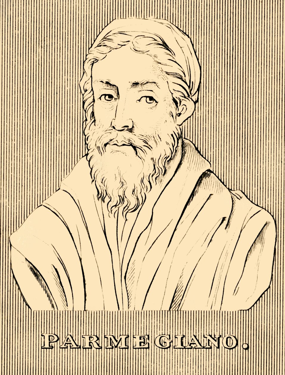Parmigiano, 1503-1540, 1830. tekijältä Unbekannt