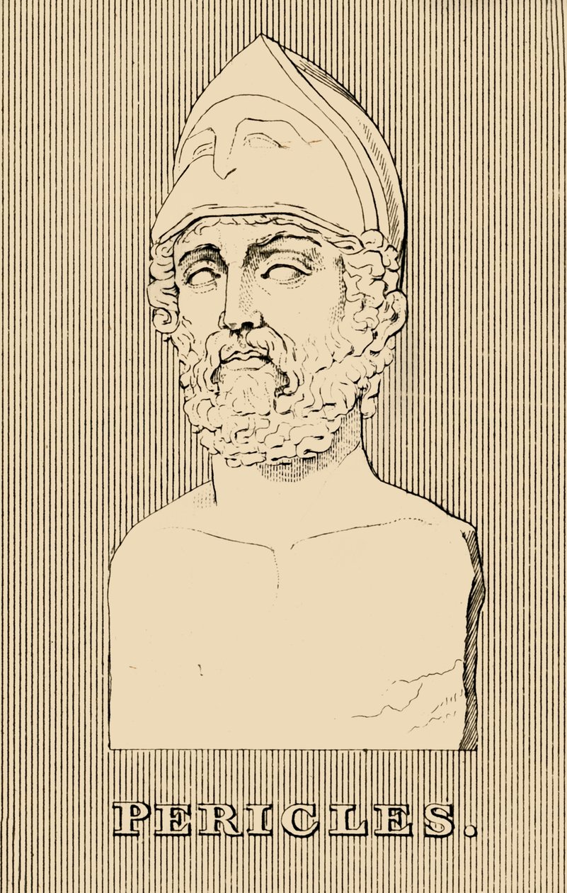 Perikles, n. 495-429 eKr., 1830. tekijältä Unbekannt