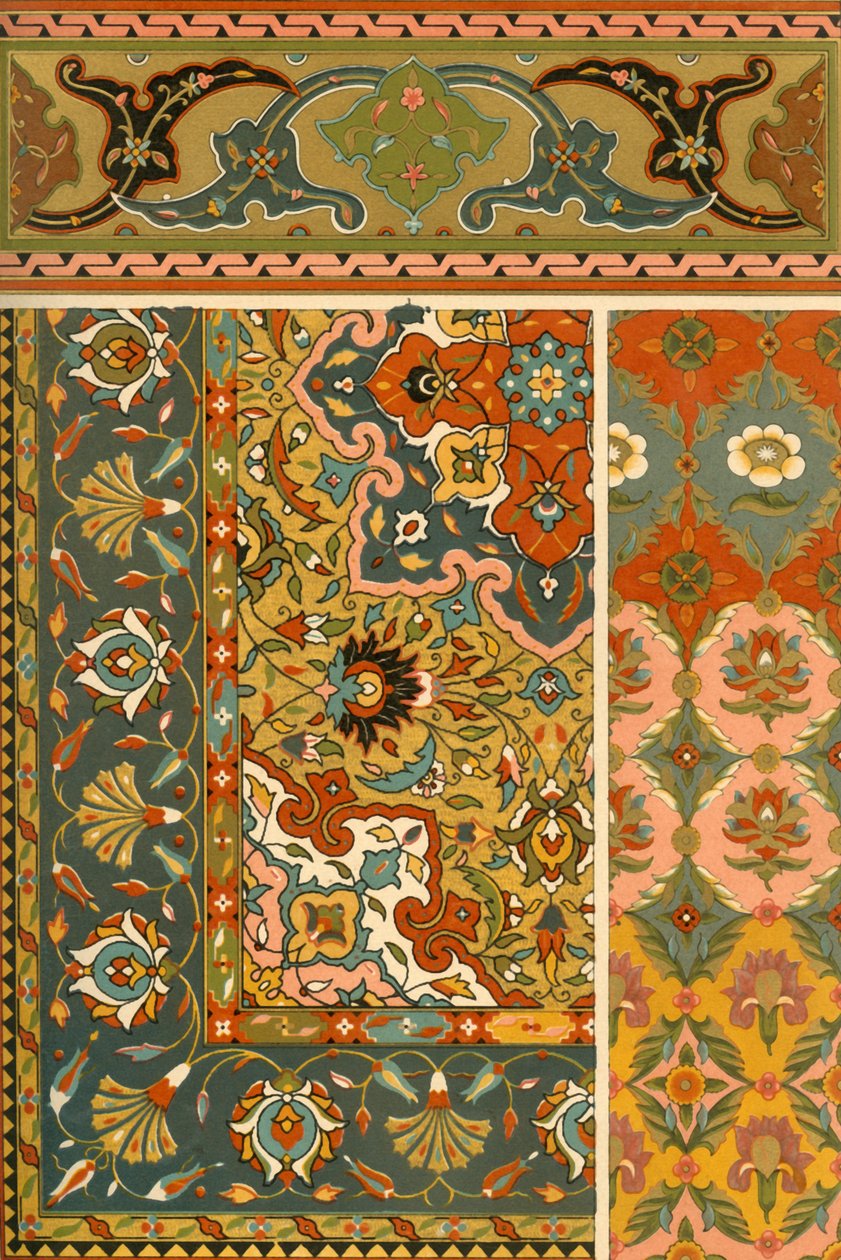 Persian weaving and iIllumination, 1898. finlandès tekijältä Unbekannt