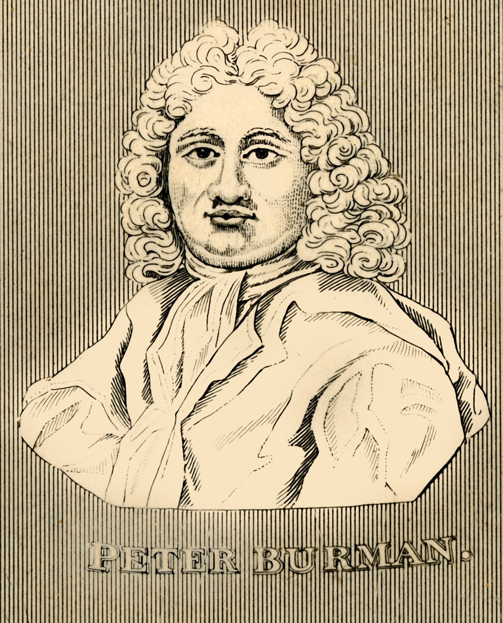 Peter Burman, 1668-1741, 1830. tekijältä Unbekannt