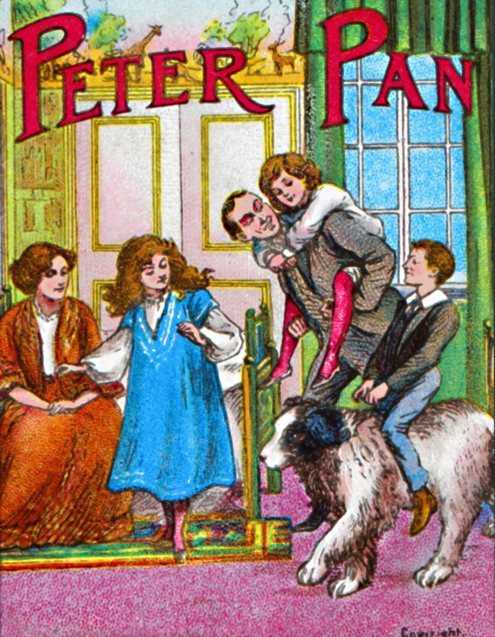 Peter Pan - Darlings kotona, 1905 tekijältä Unbekannt