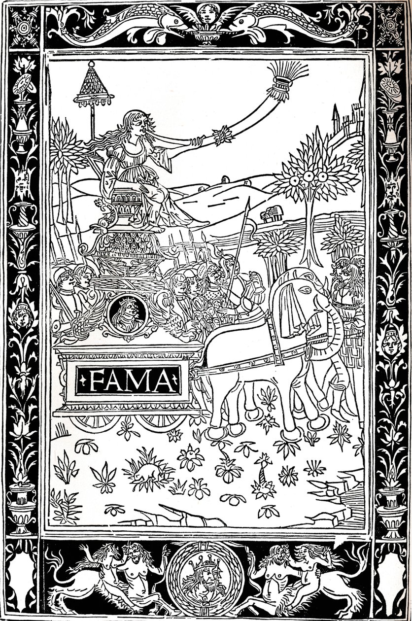 Petrarka: Voitot, 1488, 1917 tekijältä Unbekannt