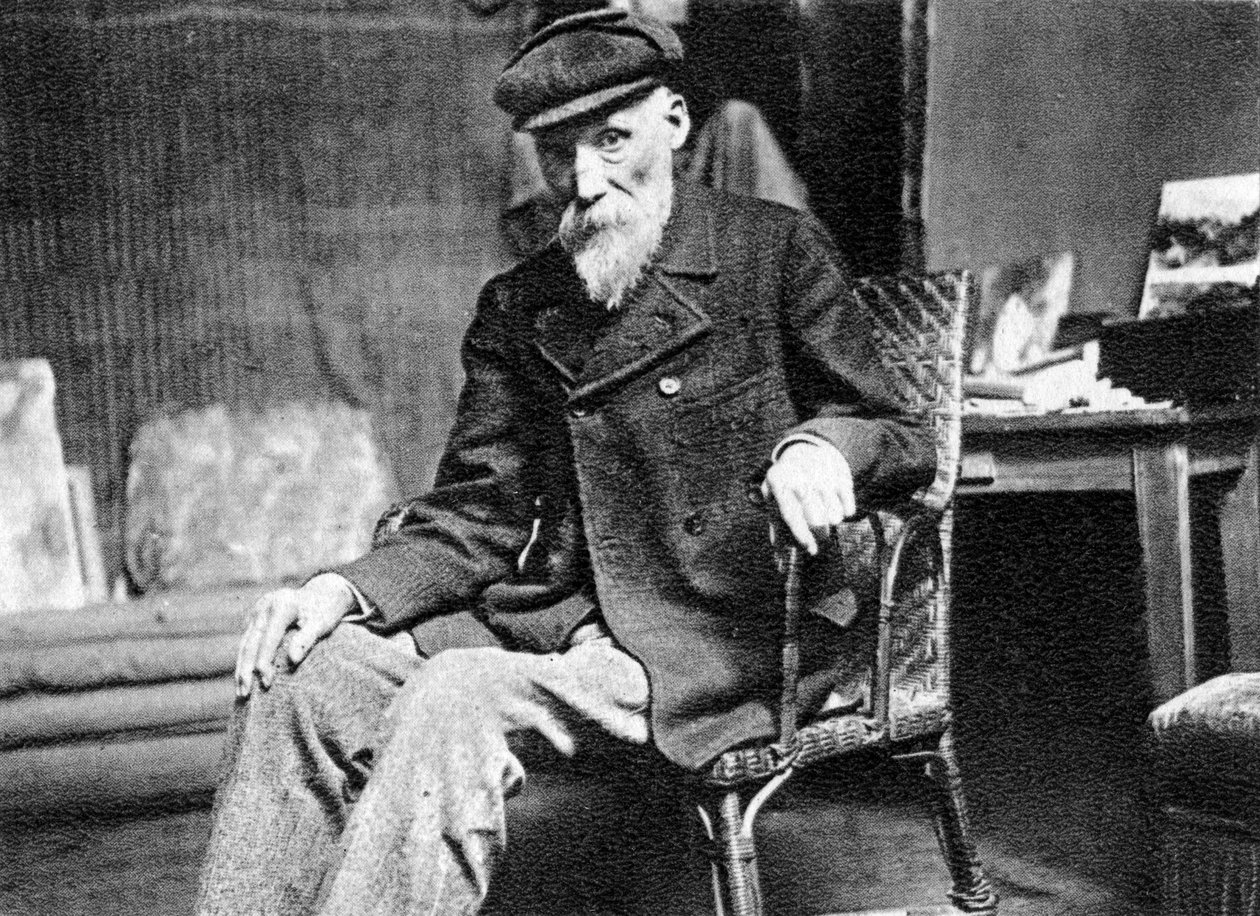 Pierre-Auguste Renoir, ranskalainen taiteilija, 1917 tekijältä Unbekannt