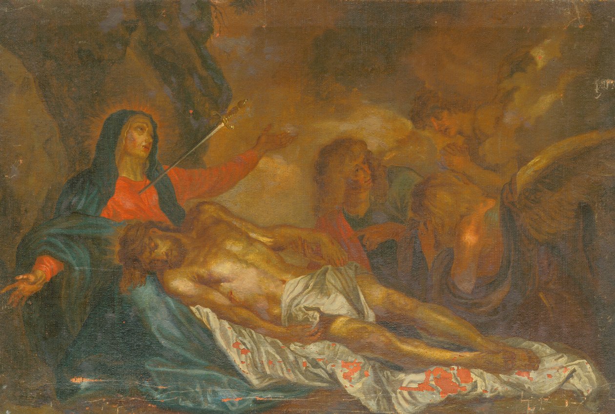 Pietà - Surun äiti tekijältä Unbekannt