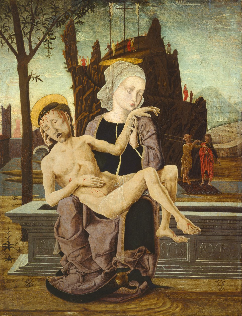 Pietà, 14751500. tekijältä Unbekannt