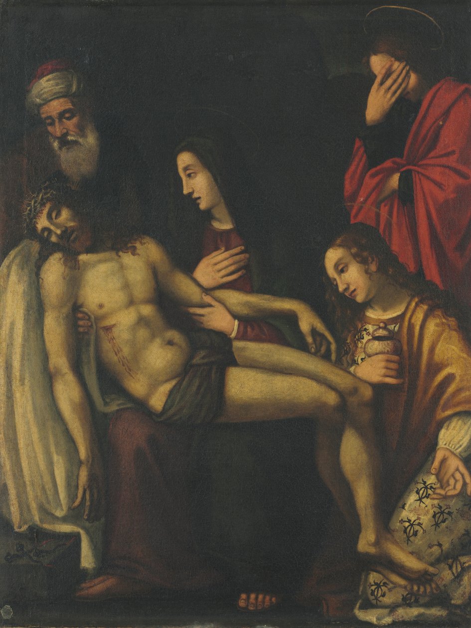 Pietà, 1500-luvun loppu. tekijältä Unbekannt
