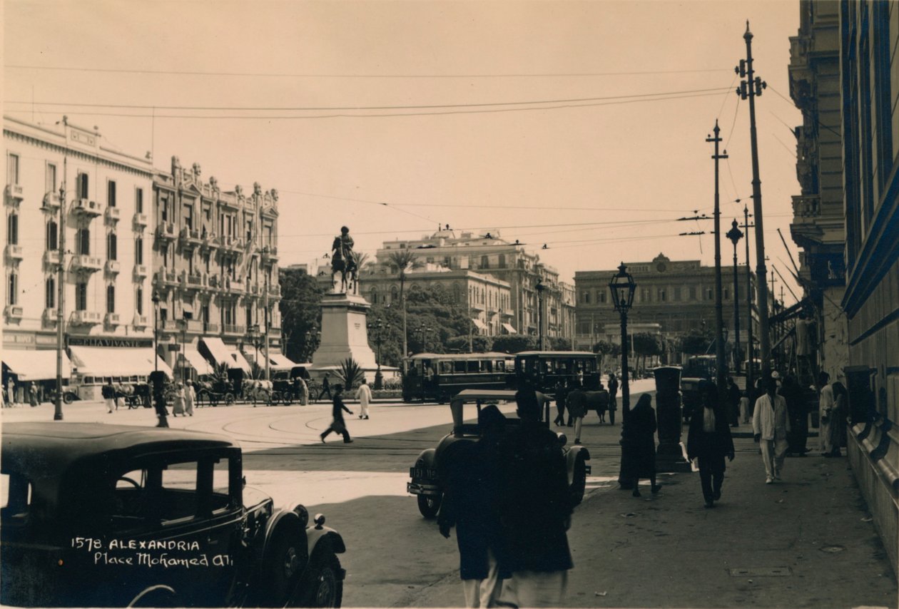 Place Muhammad Ali, Aleksandria, Egypti, 1936 tekijältä Unbekannt