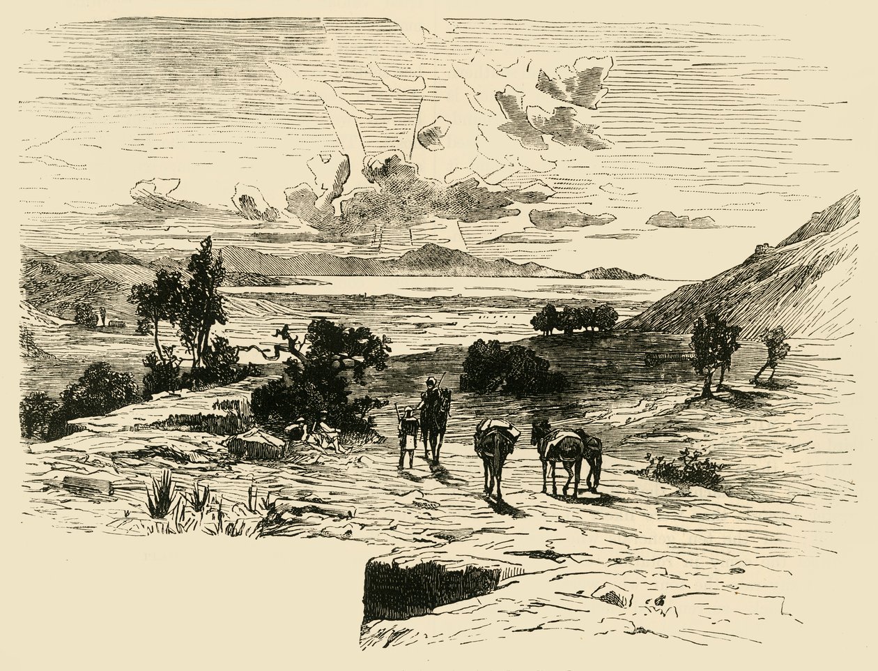 Plain of Marathon, 1890. tekijältä Unbekannt