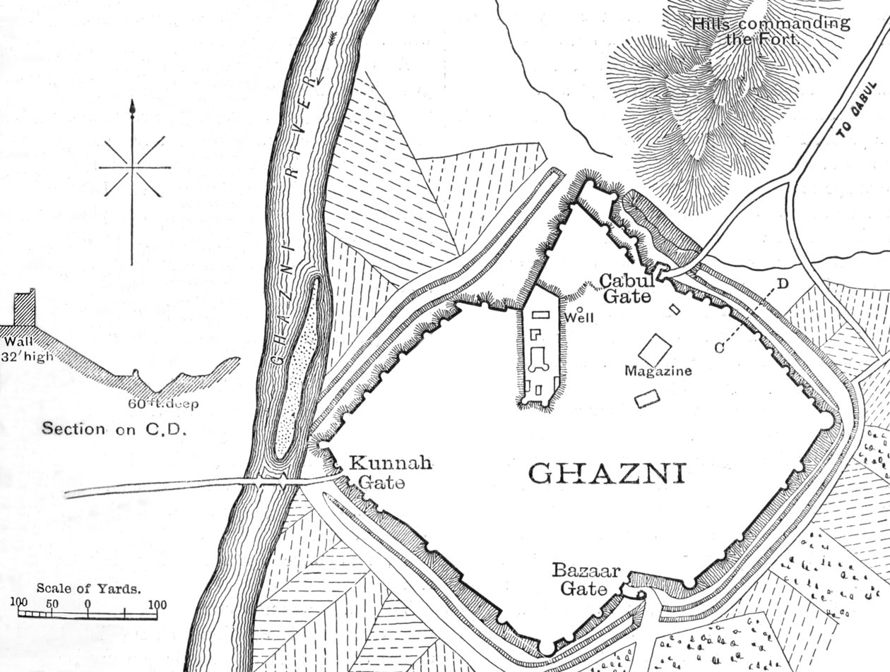 Ghaznin suunnitelma, 1880, c1880 tekijältä Unbekannt