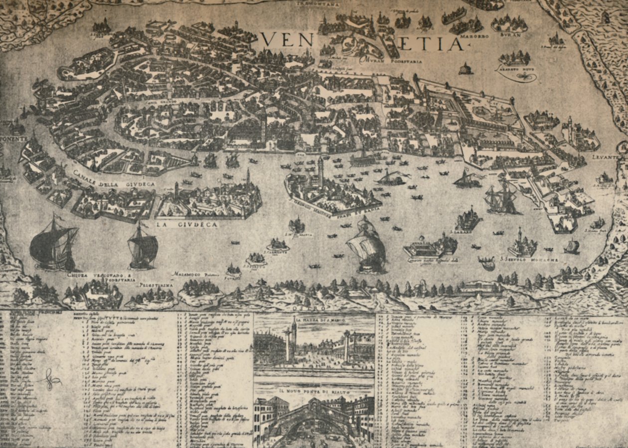 Venetsian suunnitelma, n. 1590, 1925. tekijältä Unbekannt