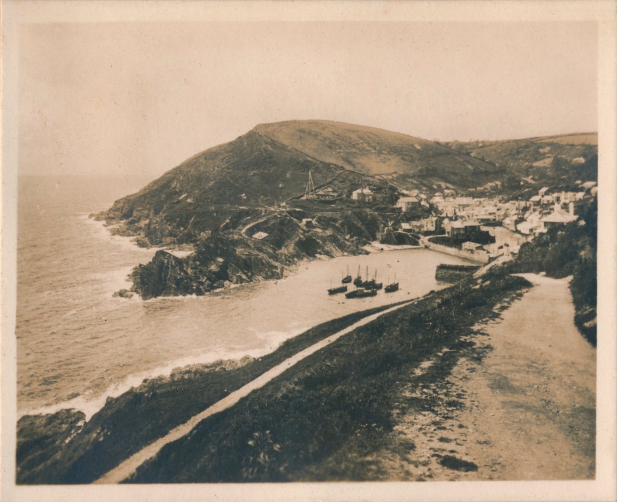 Polperro Talland Cliff Pathista, 1927 tekijältä Unbekannt